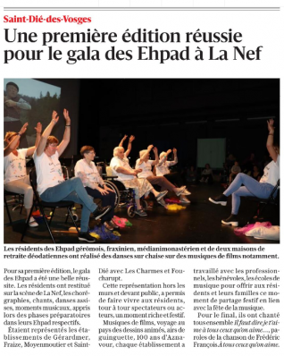 14 juillet 2024 ehpad